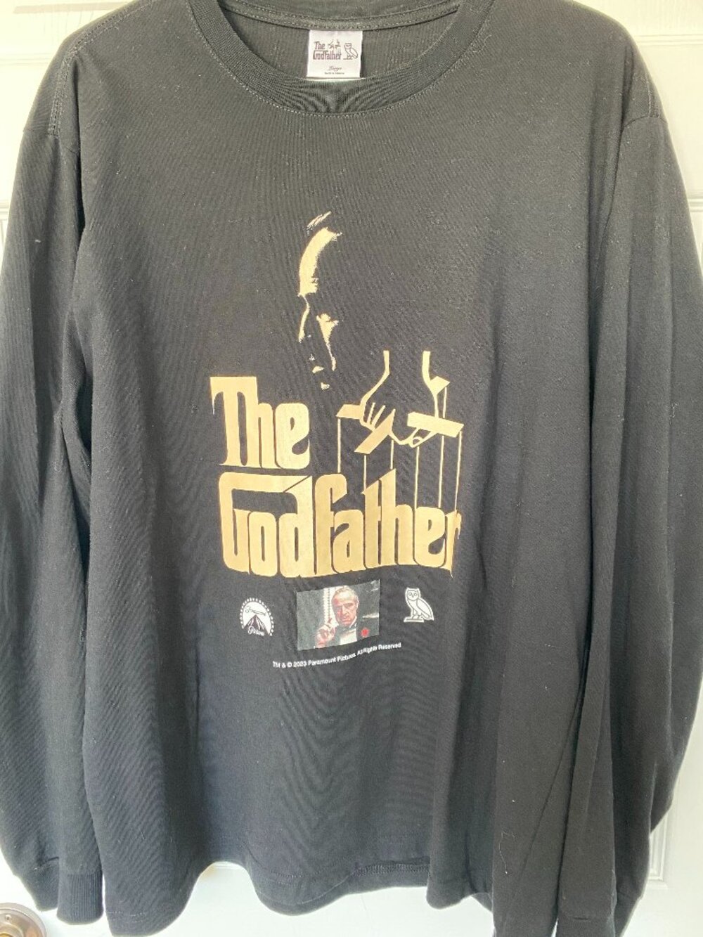 Rare OVO x The Godfather Movie Poster Long Sleeve Tee